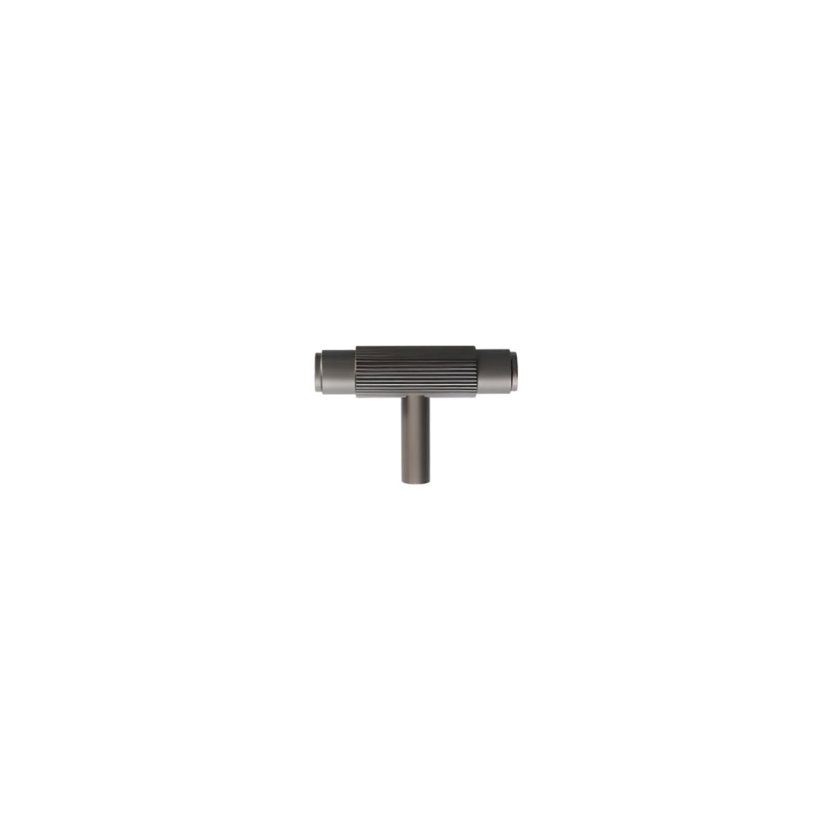 Knurled Brass Cabinet Knobs & Drawer Pulls, Modern Kitchen & Bathroom Hardware, Polished Finish, Set of 2 in 4 Colors, 2.1-8.8in