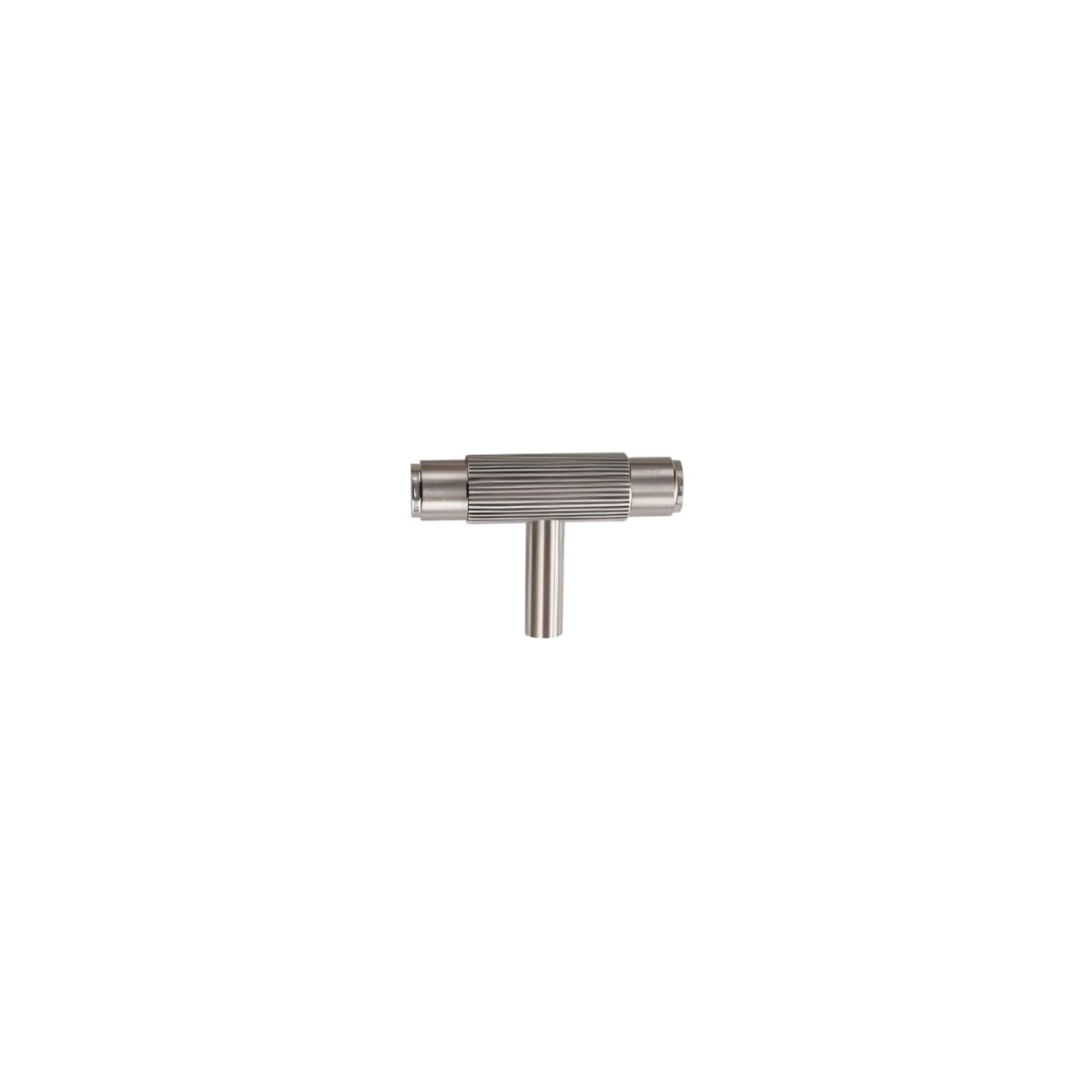 Knurled Brass Cabinet Knobs & Drawer Pulls, Modern Kitchen & Bathroom Hardware, Polished Finish, Set of 2 in 4 Colors, 2.1-8.8in
