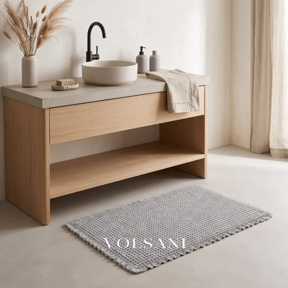 MAUD: Wafel Badmat – Superabsorberend & Antislip - Volsani