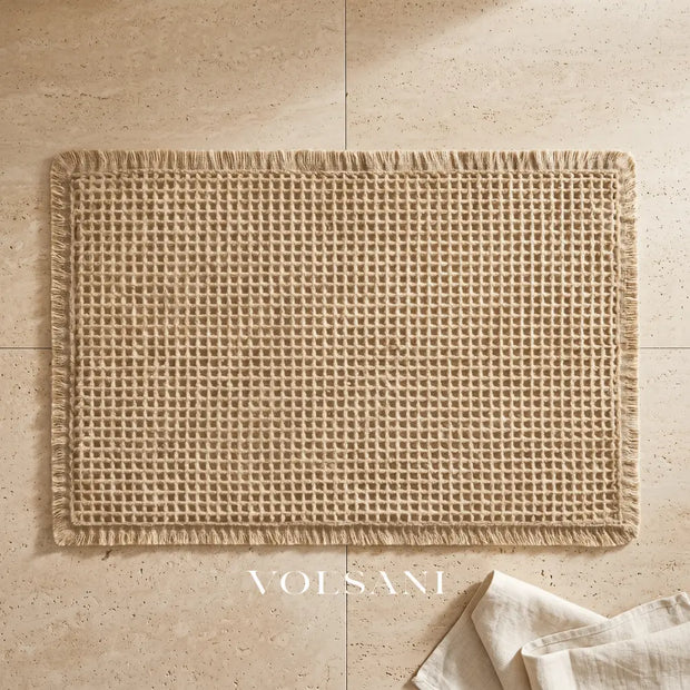 MAUD: Wafel Badmat – Superabsorberend & Antislip - Volsani