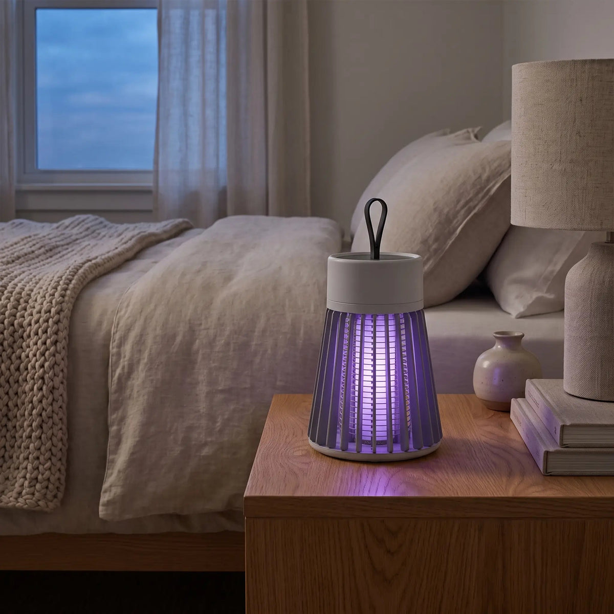 MIKKEL: Oplaadbare Muggenlamp (UV Insectenverdelger) - Volsani