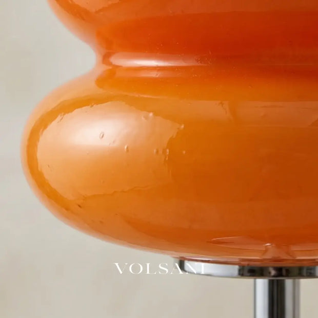 MIO: Macaron Glazen Tafellamp - Volsani