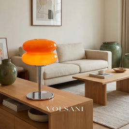 MIO: Macaron Glazen Tafellamp - Volsani