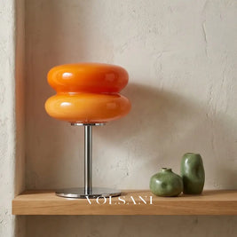 MIO: Macaron Glazen Tafellamp - Volsani