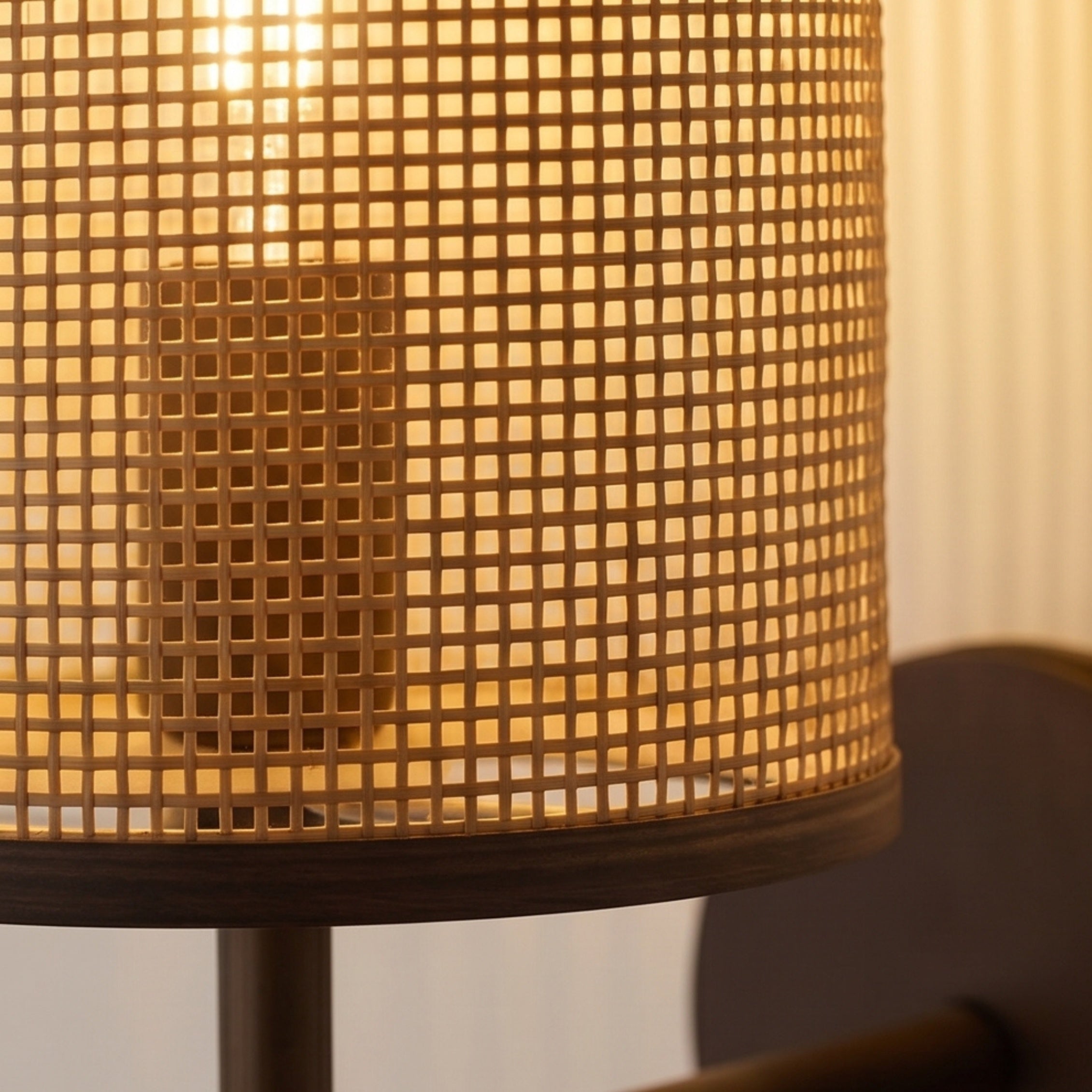 NAGI: Rotan Wandlamp in Wabi-Sabi Stijl