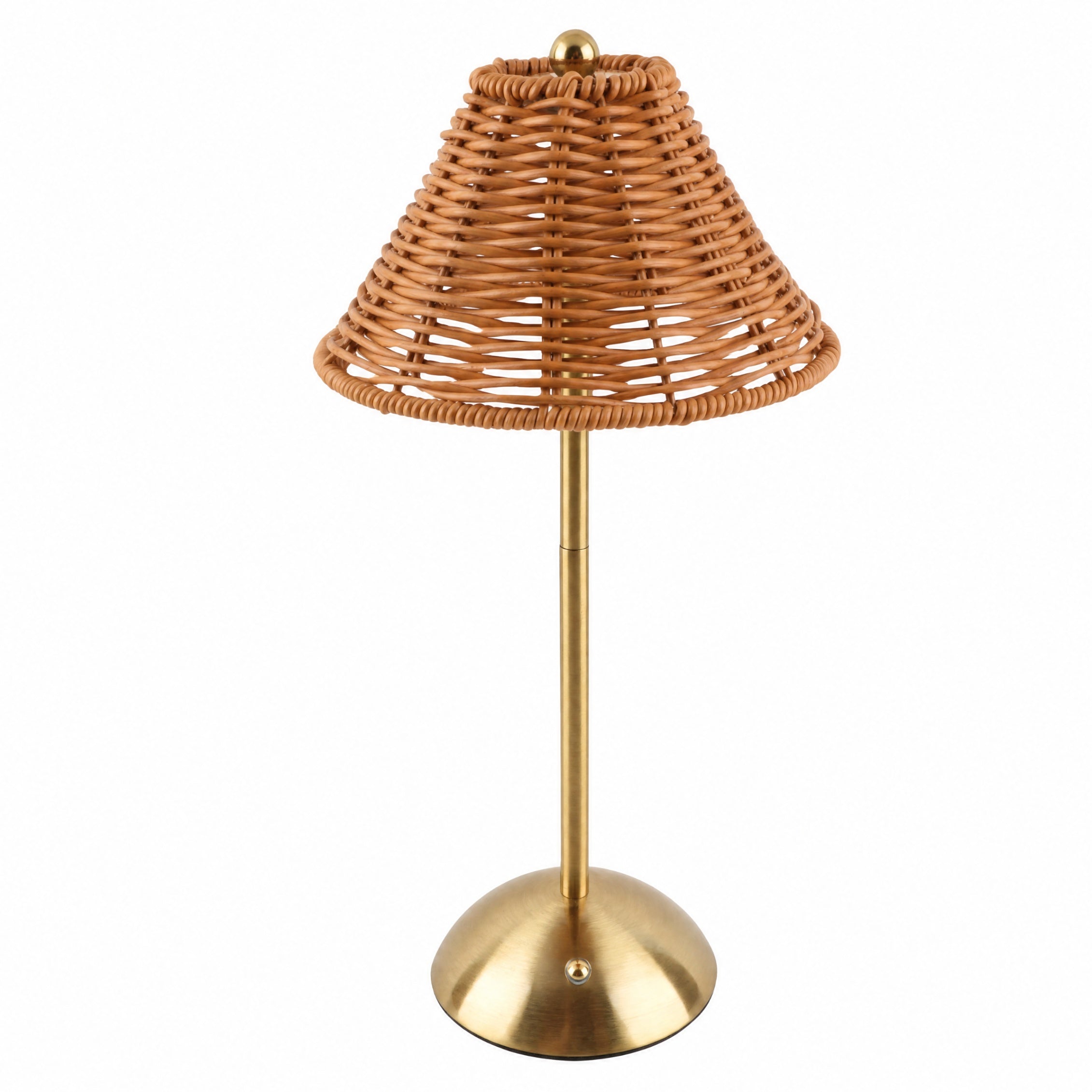 NAOKI: Draadloze Rotan Tafellamp