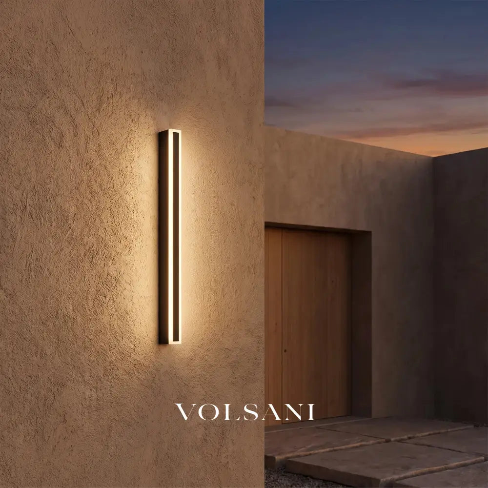 NIKLAS: Lineaire Wandlamp Buiten (LED) - Volsani