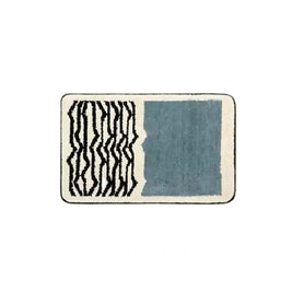 NYNKE: Abstracte Badmat – Antislip & Machinewasbaar (Scandinavisch) - Volsani