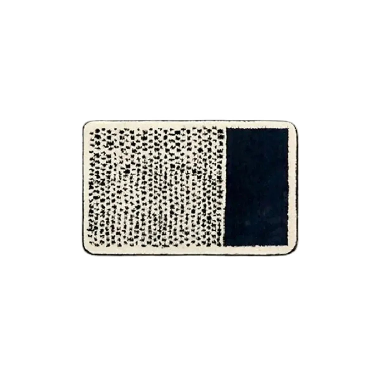NYNKE: Abstracte Badmat – Antislip & Machinewasbaar (Scandinavisch) - Volsani