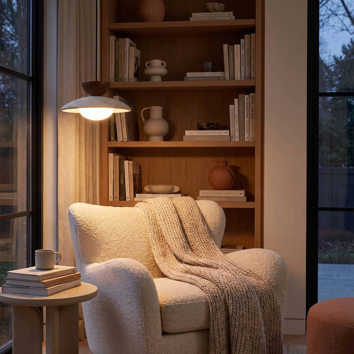 ODA: Travertijn Hanglamp - Volsani