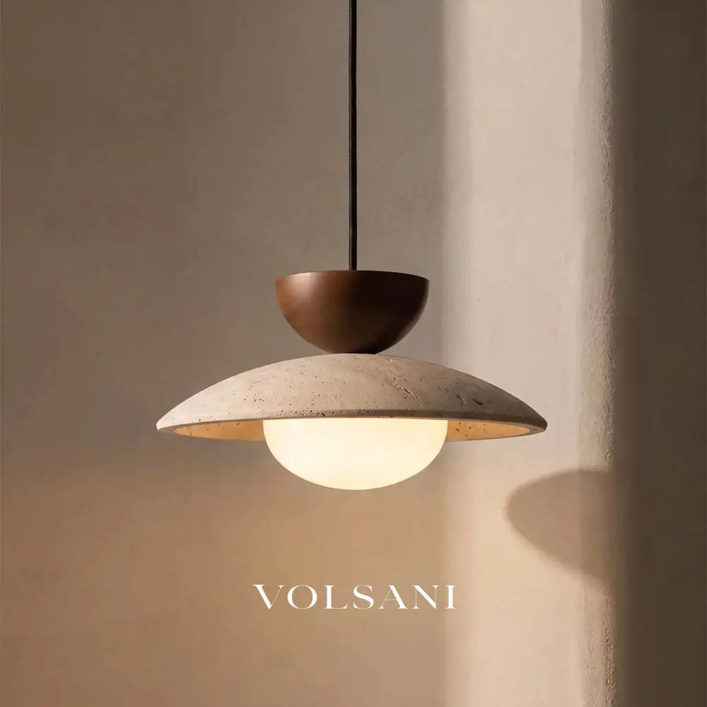 ODA: Travertijn Hanglamp - Volsani