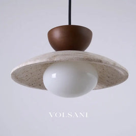ODA: Travertijn Hanglamp - Volsani