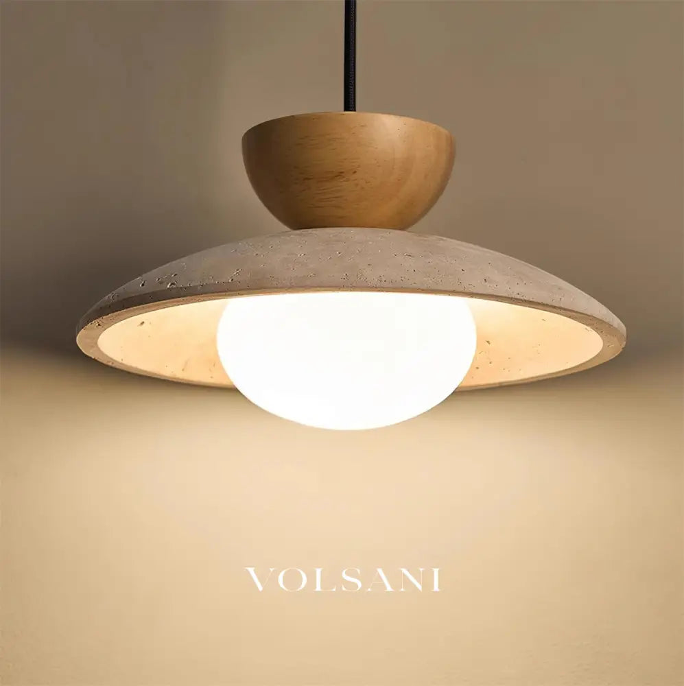 ODA: Travertijn Hanglamp - Volsani