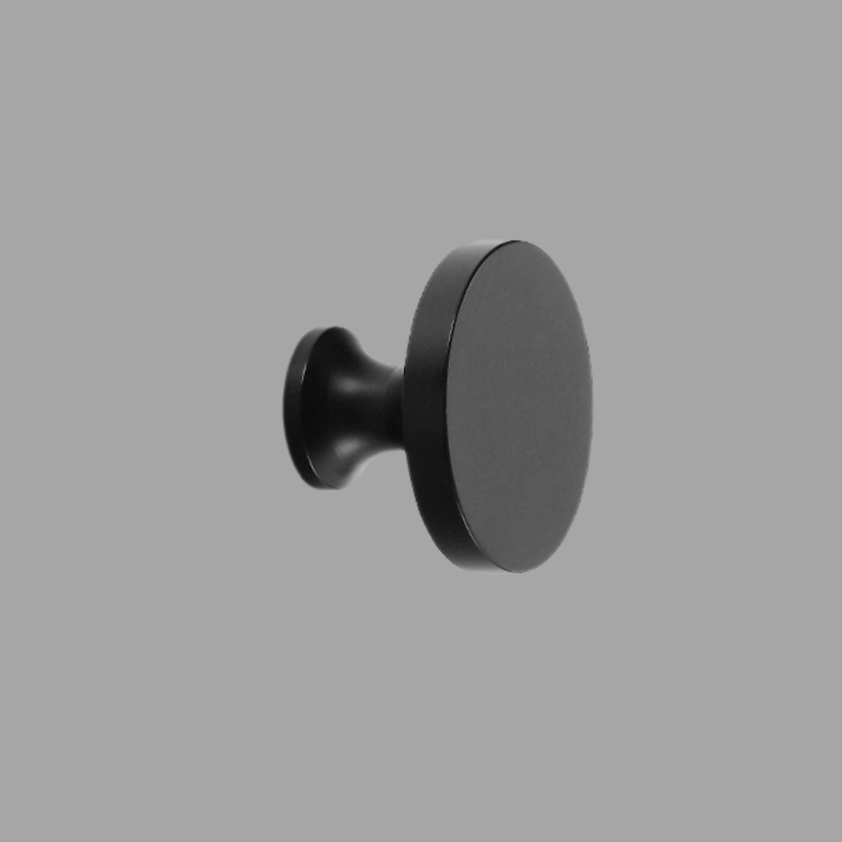 Matte Black Brass Cabinet Knobs & Drawer Pulls, Modern Kitchen & Wardrobe Hardware, T-Bar Design, Set of 2, 0.78-12.6in
