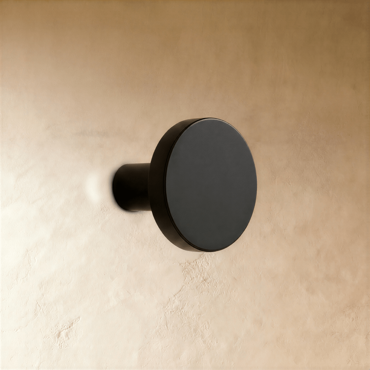 Matte Black Brass Cabinet Knobs & Drawer Pulls, Modern Kitchen & Wardrobe Hardware, T-Bar Design, Set of 2, 0.78-12.6in