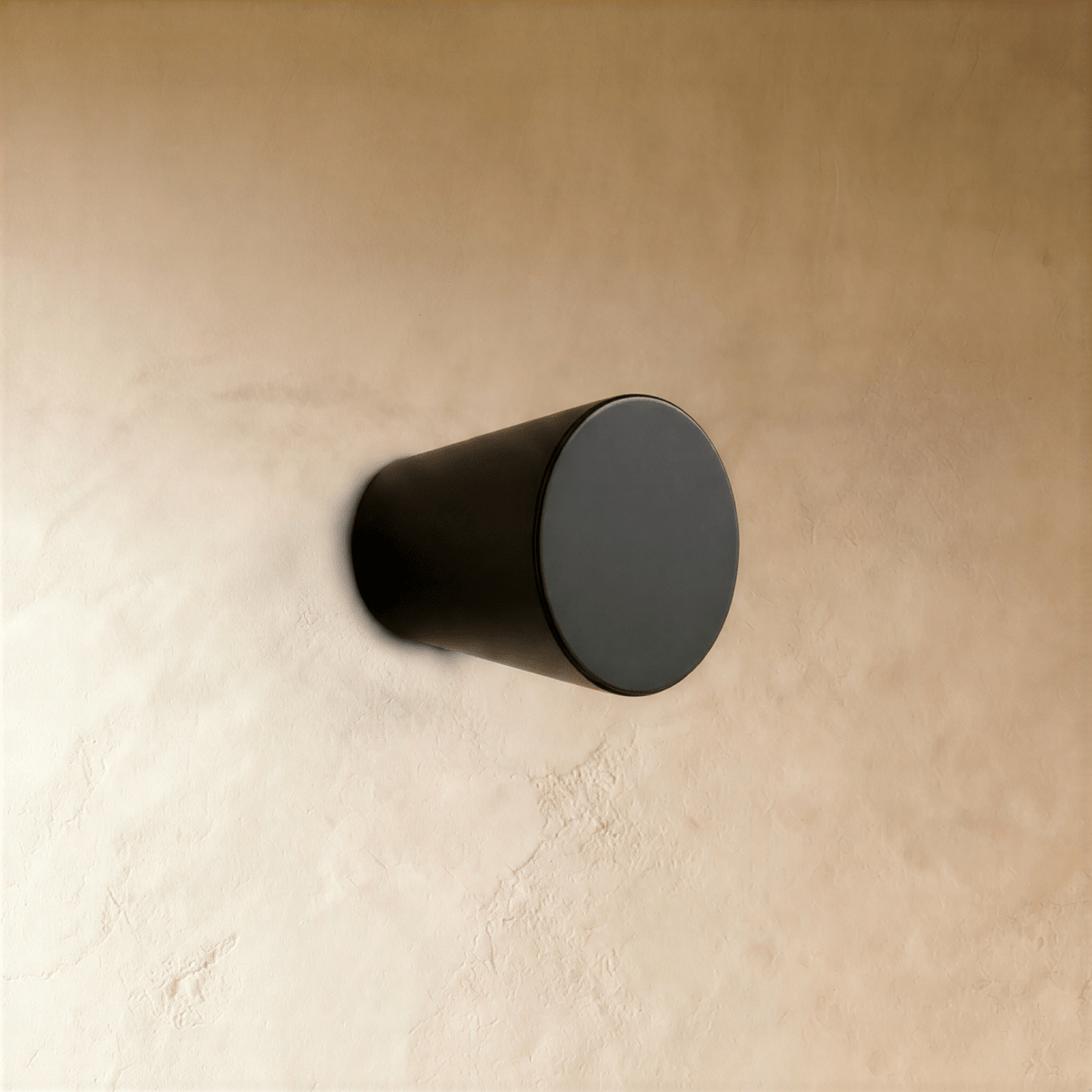 Matte Black Brass Cabinet Knobs & Drawer Pulls, Modern Kitchen & Wardrobe Hardware, T-Bar Design, Set of 2, 0.78-12.6in