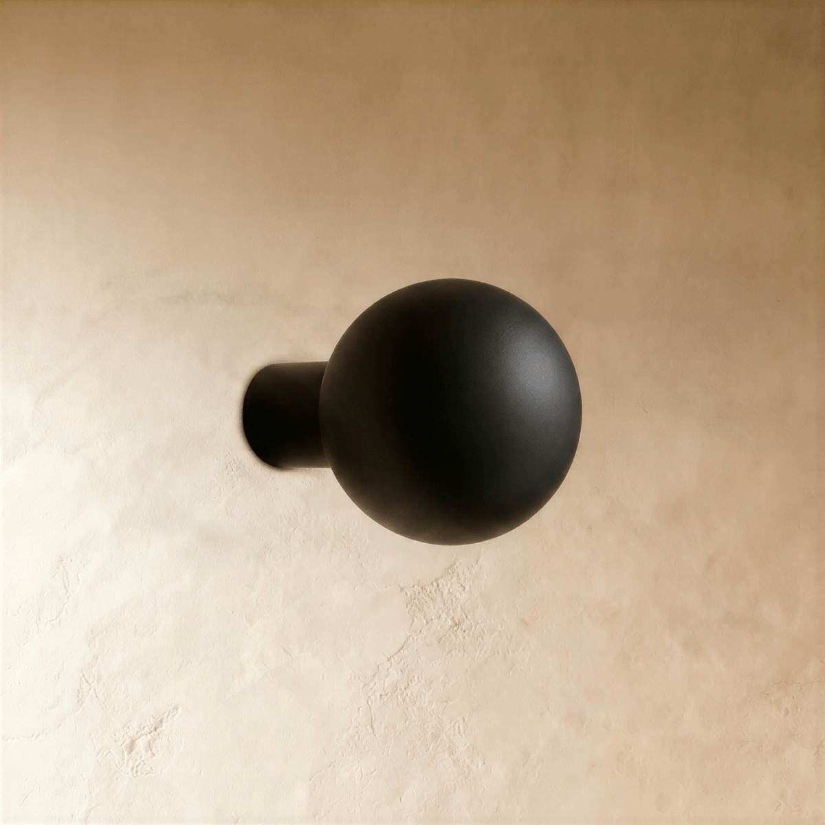 Matte Black Brass Cabinet Knobs & Drawer Pulls, Modern Kitchen & Wardrobe Hardware, T-Bar Design, Set of 2, 0.78-12.6in