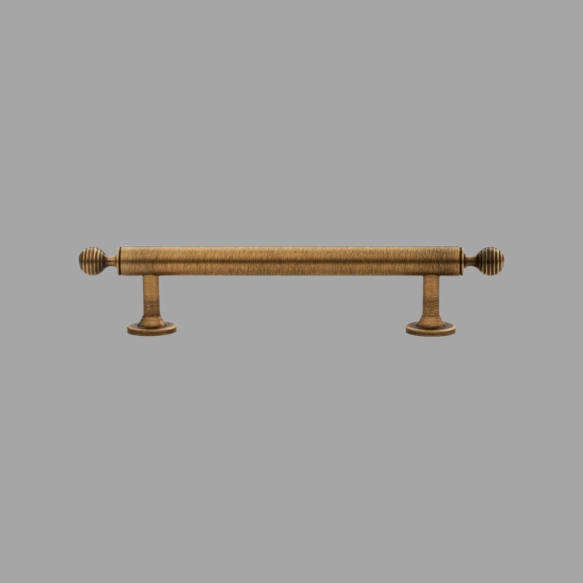 Solid Brass Cabinet Knobs & Drawer Pulls, Classic Kitchen & Dresser Hardware, Smooth Rounded Profile, Set of 2, 0.98-8.8in