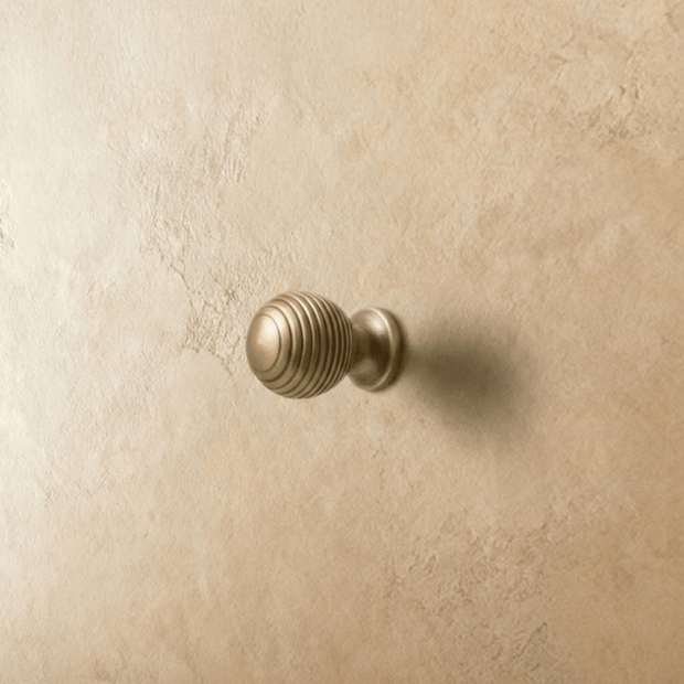 Solid Brass Cabinet Knobs & Drawer Pulls, Classic Kitchen & Dresser Hardware, Smooth Rounded Profile, Set of 2, 0.98-8.8in