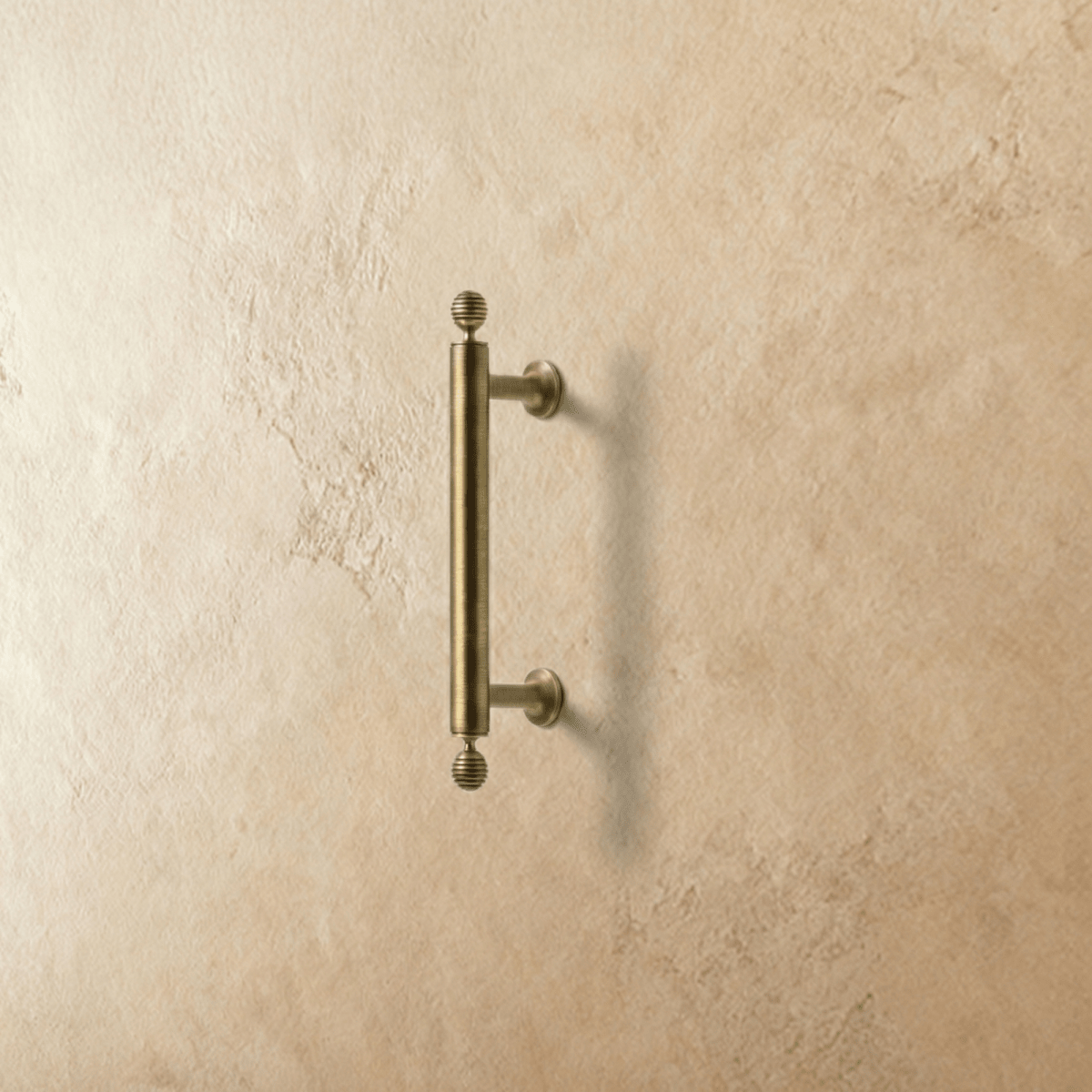 Solid Brass Cabinet Knobs & Drawer Pulls, Classic Kitchen & Dresser Hardware, Smooth Rounded Profile, Set of 2, 0.98-8.8in