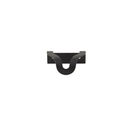 Wavy Brass Drawer Pulls, Modern Kitchen & Dresser Cabinet Hardware, Black or Gold-Tone Finish, Set of 2, 2.3-4.3in