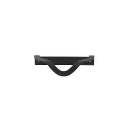 Wavy Brass Drawer Pulls, Modern Kitchen & Dresser Cabinet Hardware, Black or Gold-Tone Finish, Set of 2, 2.3-4.3in