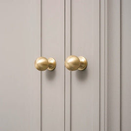 Slim Cabinet Knobs & Pull Bars, Modern Kitchen & Wardrobe Hardware, Polished Finish, Set of 2 in 3 Sizes, 0.9-5in
