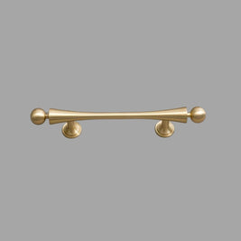 Slim Cabinet Knobs & Pull Bars, Modern Kitchen & Wardrobe Hardware, Polished Finish, Set of 2 in 3 Sizes, 0.9-5in