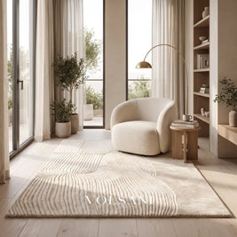 Plush Area Rug with Deep Pile Soft Living Room & Bedroom Rug Non Slip Backing 11 Patterns 31-118in - A / 80x120cm