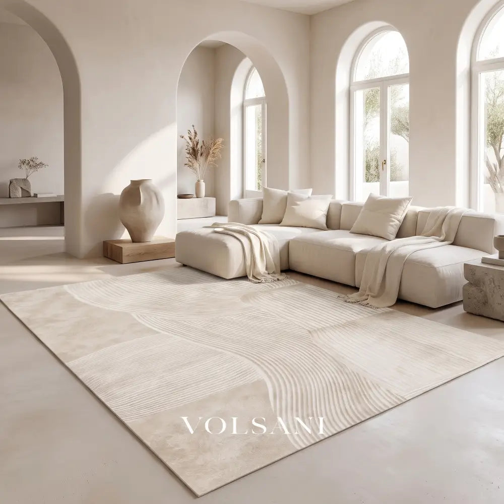 Plush Area Rug with Deep Pile Soft Living Room & Bedroom Rug Non Slip Backing 11 Patterns 31-118in - Decor > Rugs >