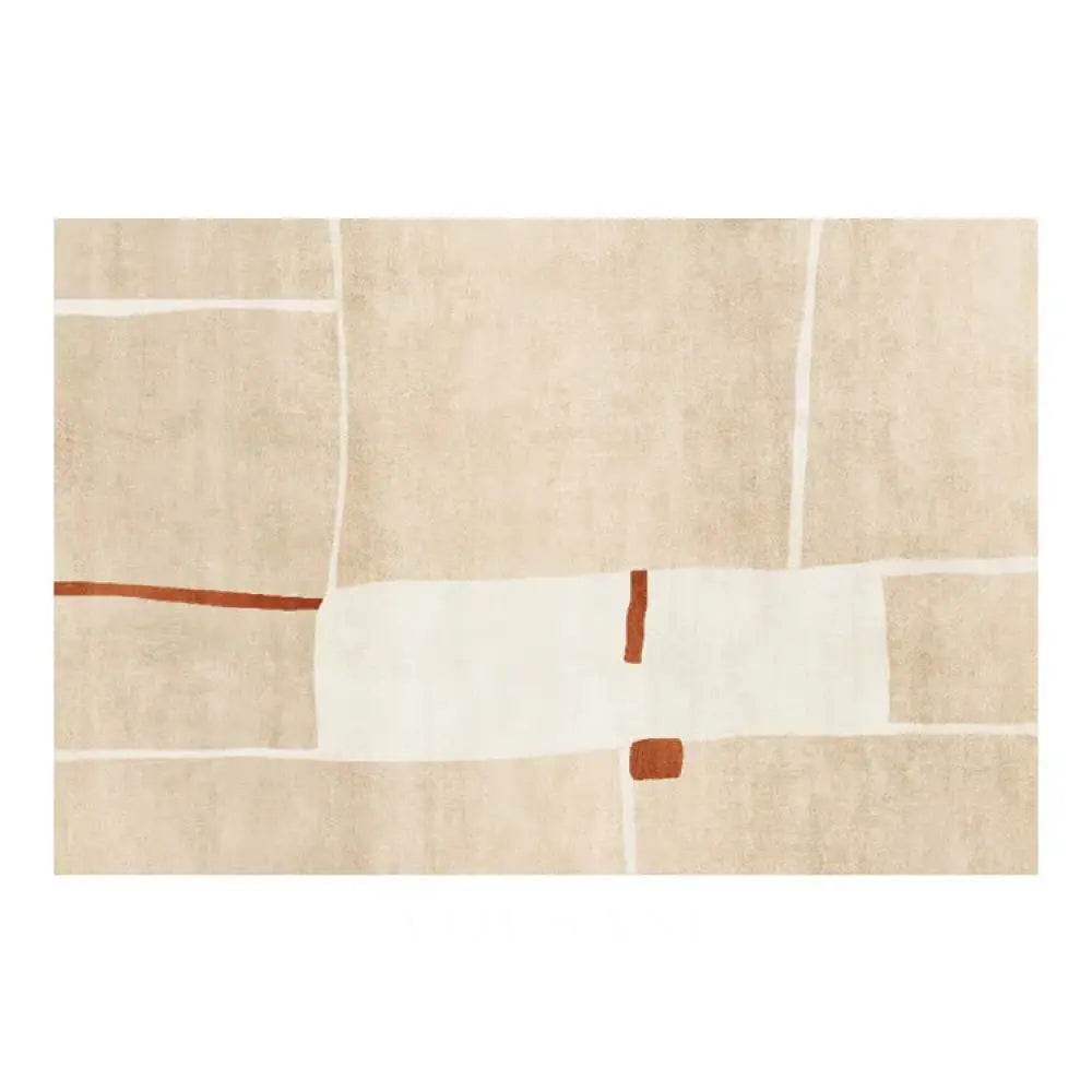 Plush Area Rug with Deep Pile Soft Living Room & Bedroom Rug Non Slip Backing 11 Patterns 31-118in - F / 80x120cm
