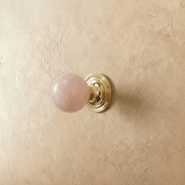 Crystal Cabinet Knobs & Drawer Pulls, Classic Kitchen & Dresser Cabinet Hardware, Brass-Finish & Chrome, Set of 2 Pieces, 0.9-5in