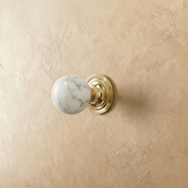 Crystal Cabinet Knobs & Drawer Pulls, Classic Kitchen & Dresser Cabinet Hardware, Brass-Finish & Chrome, Set of 2 Pieces, 0.9-5in