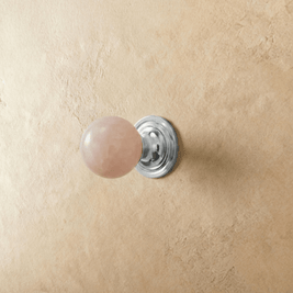 Crystal Cabinet Knobs & Drawer Pulls, Classic Kitchen & Dresser Cabinet Hardware, Brass-Finish & Chrome, Set of 2 Pieces, 0.9-5in