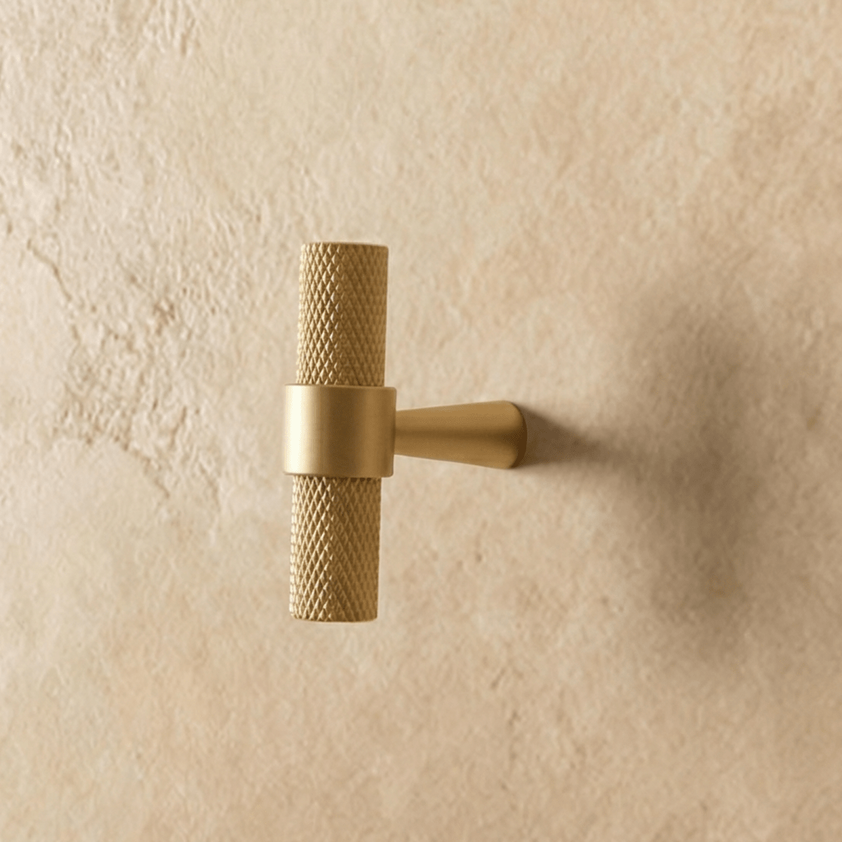 Knurled Brass Cabinet Knobs & Drawer Pulls, Industrial Kitchen & Wardrobe Hardware, Black Brass & Bronze Finishes, Set of 2, 0.7-8.8in