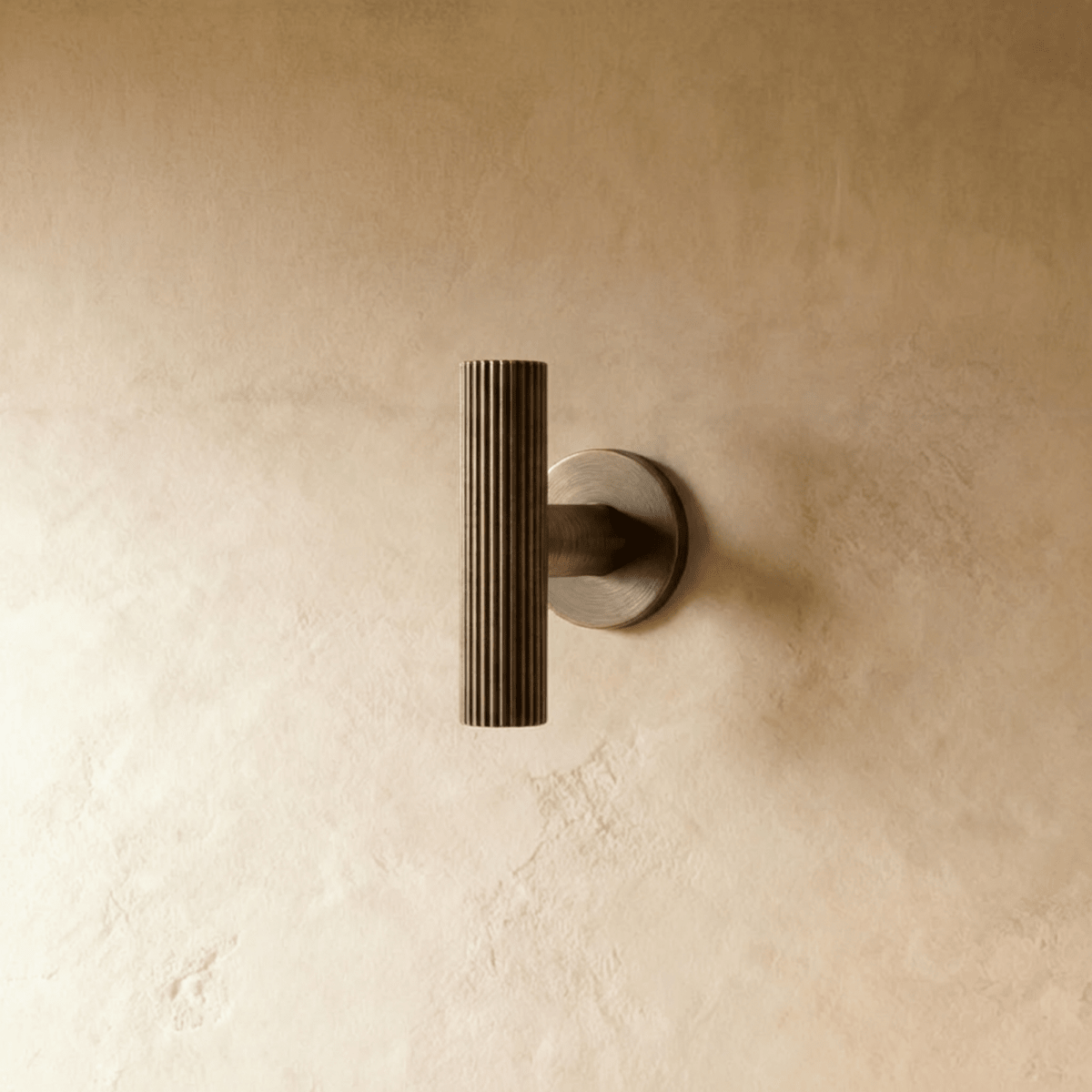Knurled Solid Brass Cabinet Knobs & Drawer Pull Bars, Modern Kitchen & Wardrobe Hardware, 3 Finishes, Set of 2, 1.97-12.6in