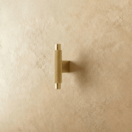 Knurled Brass Cabinet Knobs & Drawer Pulls, Industrial Kitchen & Wardrobe Hardware, Brass Bronze & Black, Set of 2 Pieces, 0.8-7.5in
