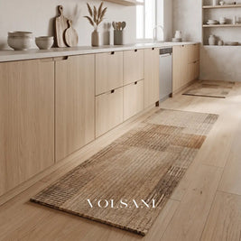 SAAR: Absorberende Keukenloper – Antislip & Machinewasbaar (Lang) - Volsani