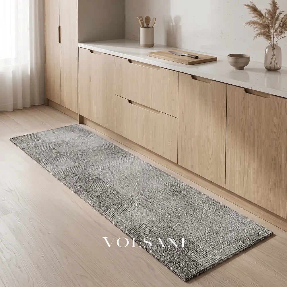 SAAR: Absorberende Keukenloper – Antislip & Machinewasbaar (Lang) - Volsani