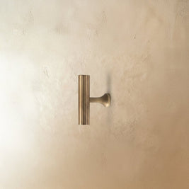 Knurled Brass Cabinet Knobs & Drawer Pulls, Classic Kitchen & Dresser Hardware, Antique Bronze Finish, Set of 2, 1.1-12.6in