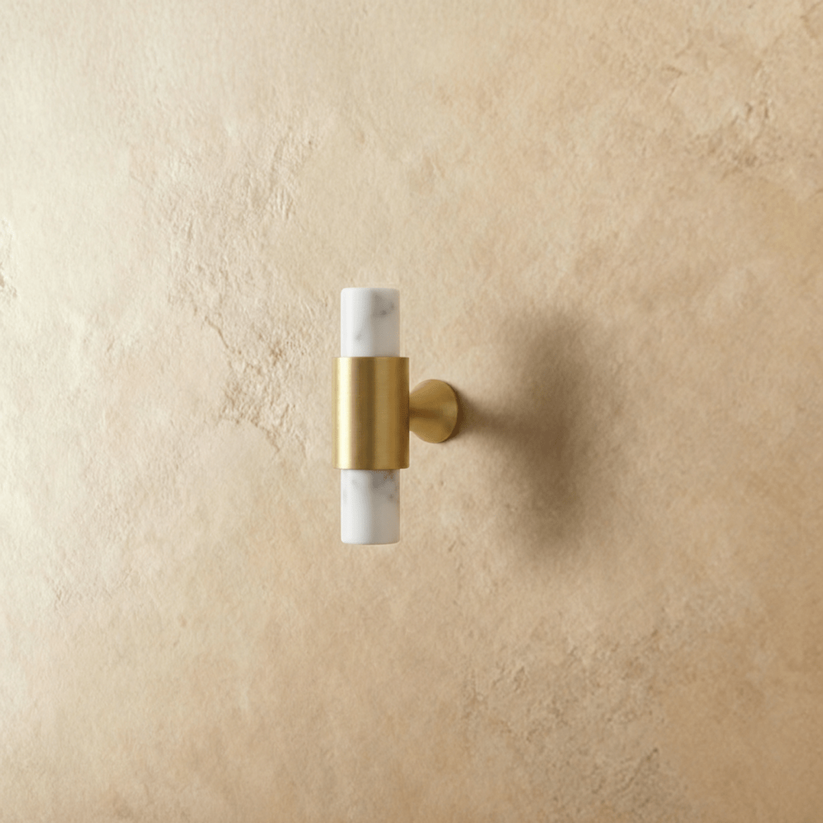 Marble & Solid Brass Cabinet Knobs & Pulls, Classic Kitchen & Wardrobe Hardware, Black White & Green Stone, Set of 2 Pieces, 2.3-5in