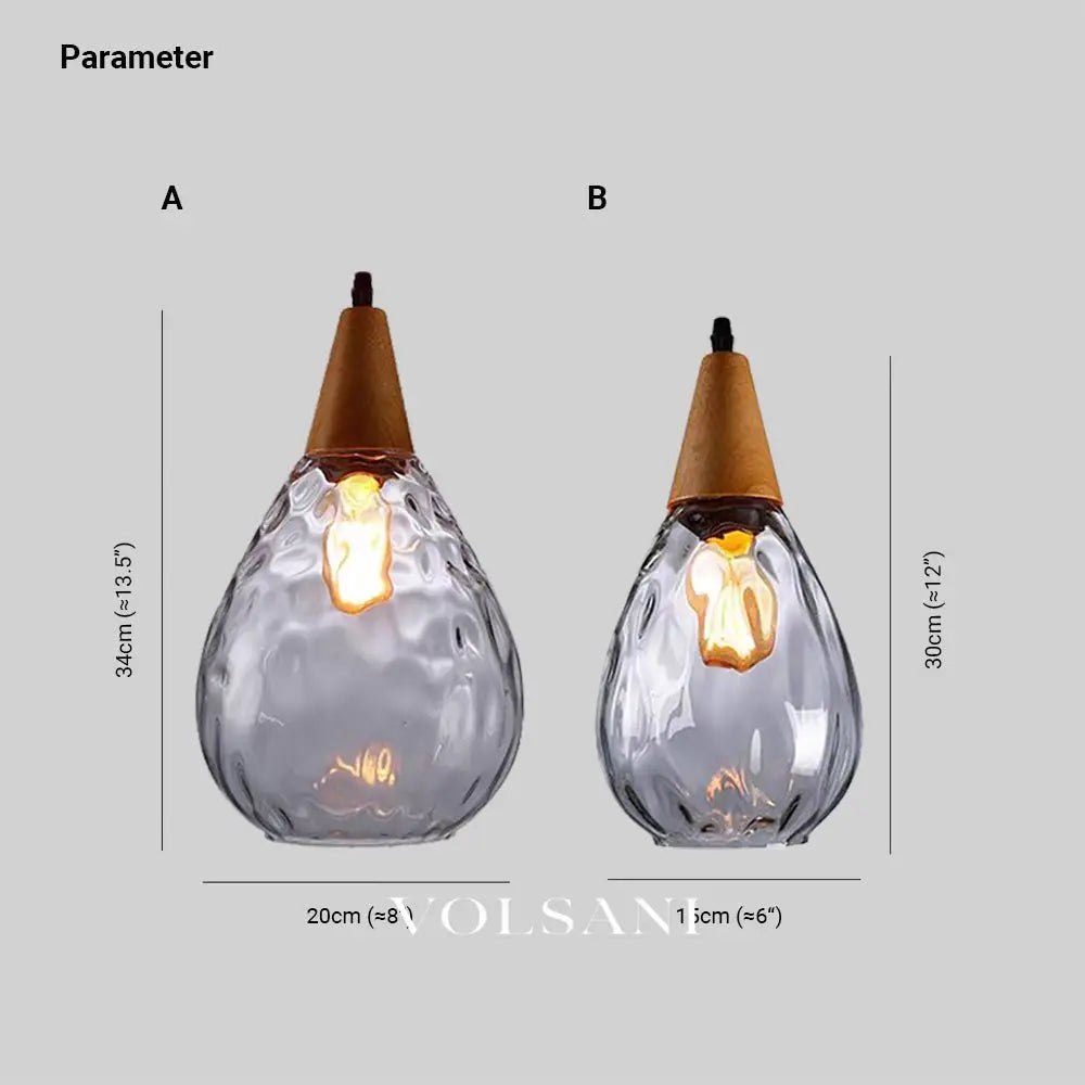 SENJA: Druppel Hanglamp - Volsani