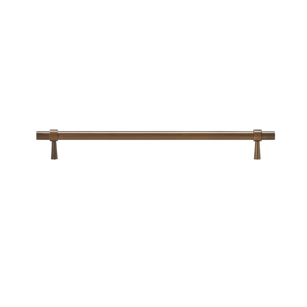 Brass T-Knobs & Drawer Pull Bars, Modern Kitchen & Bathroom Hardware, Four Finishes, Set of 2 Pieces, 1.9-16.3in