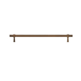 Brass T-Knobs & Drawer Pull Bars, Modern Kitchen & Bathroom Hardware, Four Finishes, Set of 2 Pieces, 1.9-16.3in