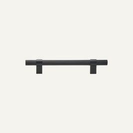 Linear Knurled Cabinet Knobs & Pull Bars, Modern Kitchen & Wardrobe Hardware, Nickel Black or Gold, Set of 2, 0.8-6.3in