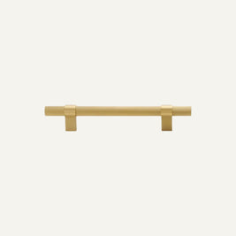 Linear Knurled Cabinet Knobs & Pull Bars, Modern Kitchen & Wardrobe Hardware, Nickel Black or Gold, Set of 2, 0.8-6.3in