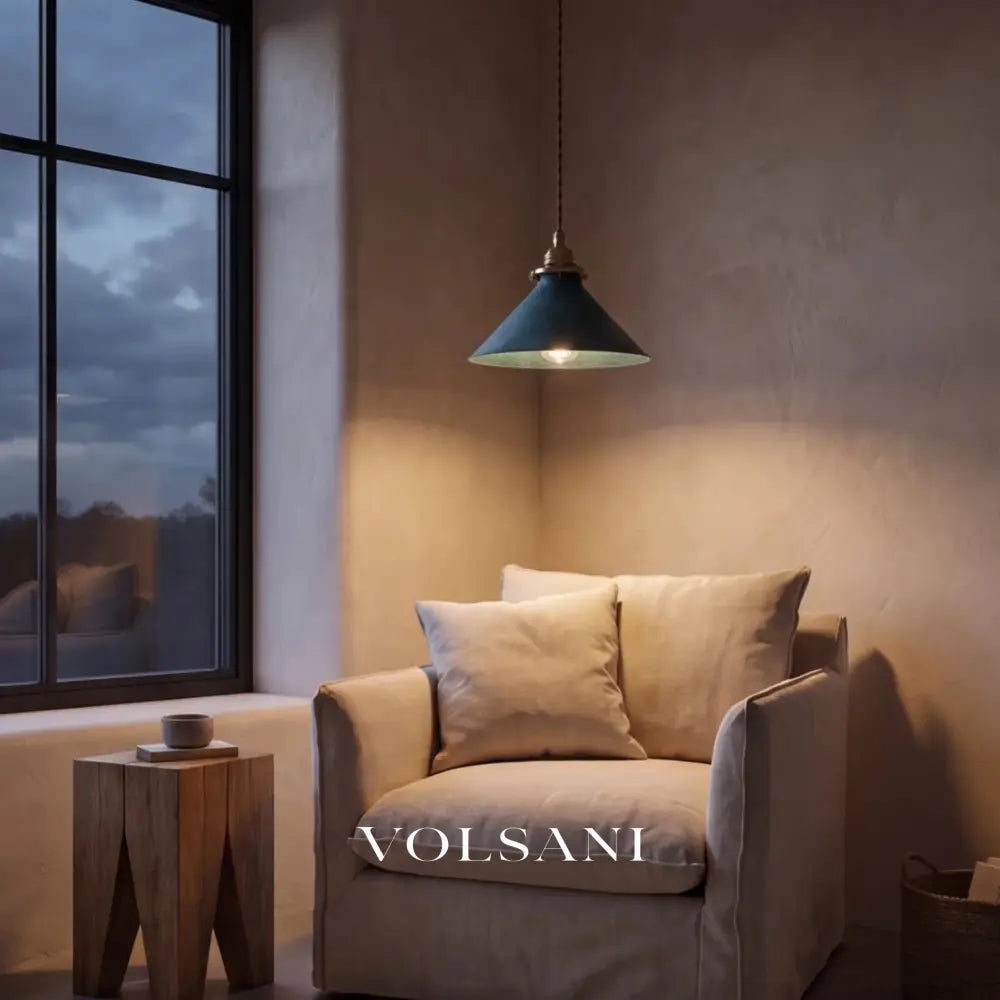 SIGNE: Rustieke Hanglamp - Volsani