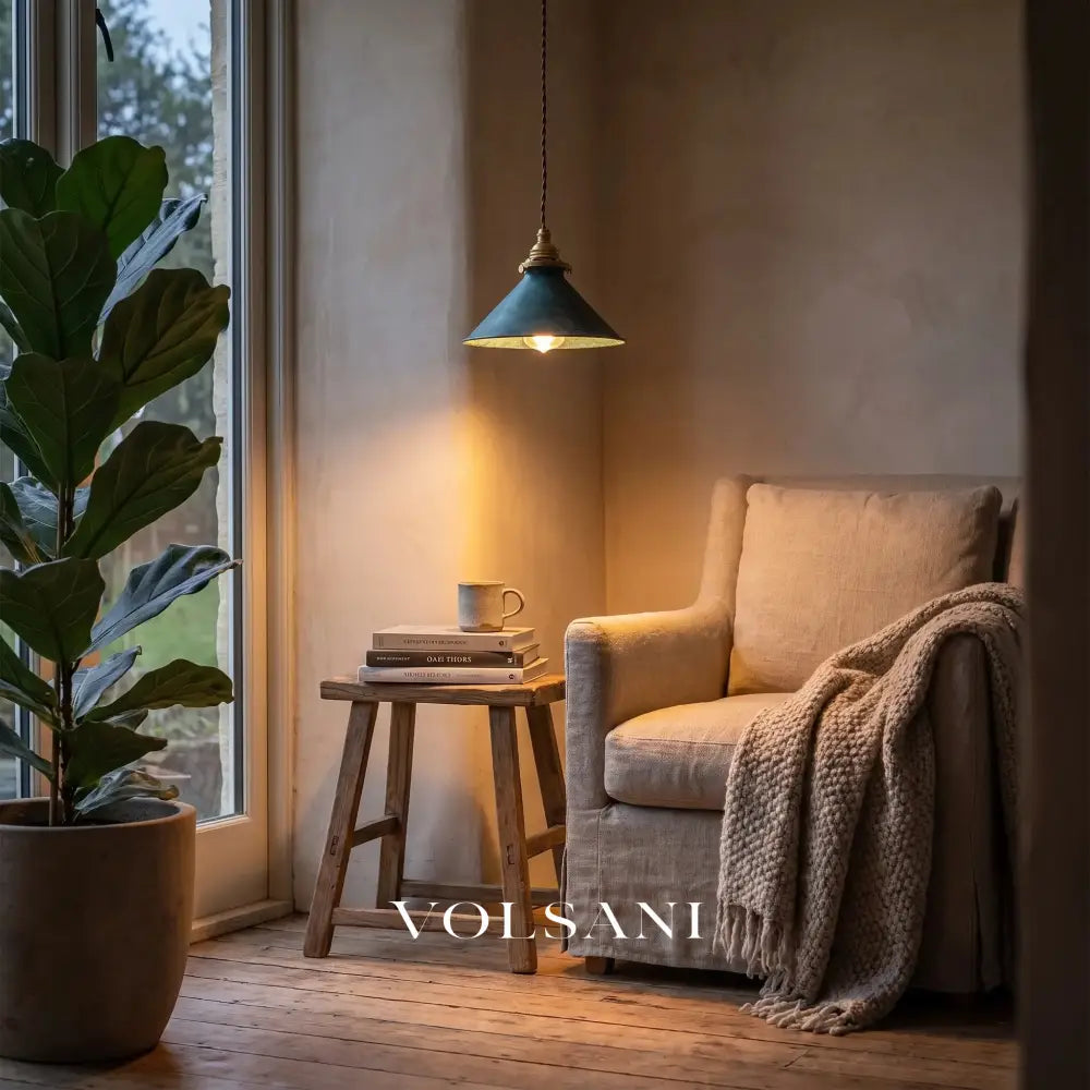 SIGNE: Rustieke Hanglamp - Volsani