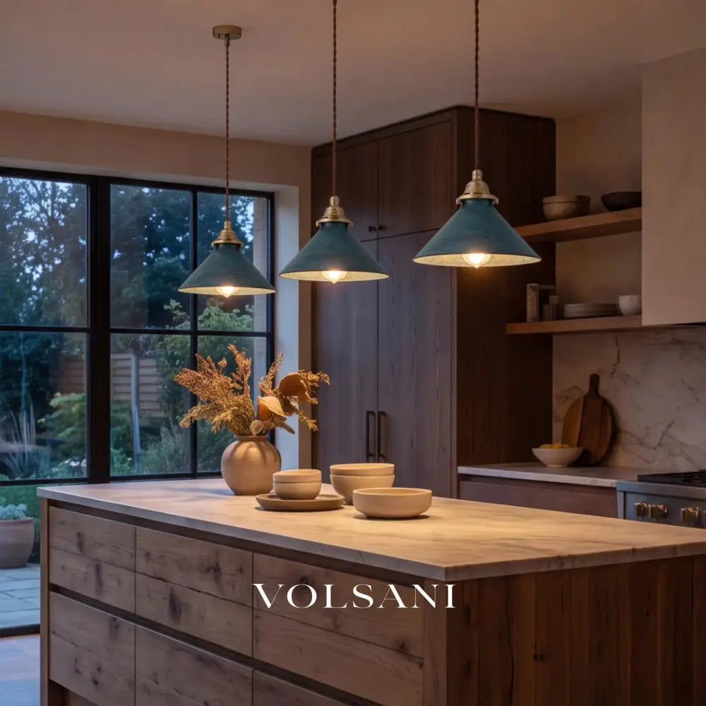 SIGNE: Rustieke Hanglamp - Volsani