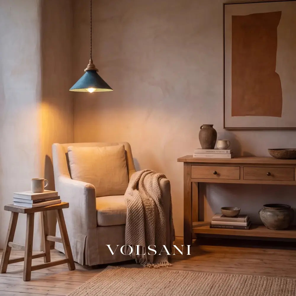 SIGNE: Rustieke Hanglamp - Volsani